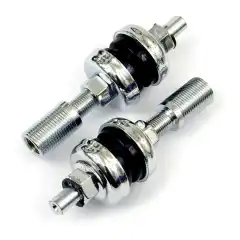 Passer 00-17 Softail modeller<br />
Justerbart senkesett fra Pogressive Suspension, senker sykkelen opp til 2 tommer bak<br />
Krom finish<br />
 