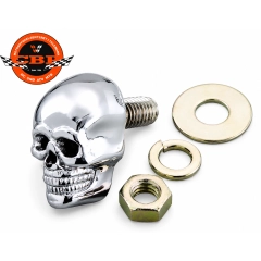 CHROME SKULL LARGE 5/16 - 18, STUD Stk
