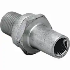 Med 14mm utvendig og M10x1 innvendige gjenger 